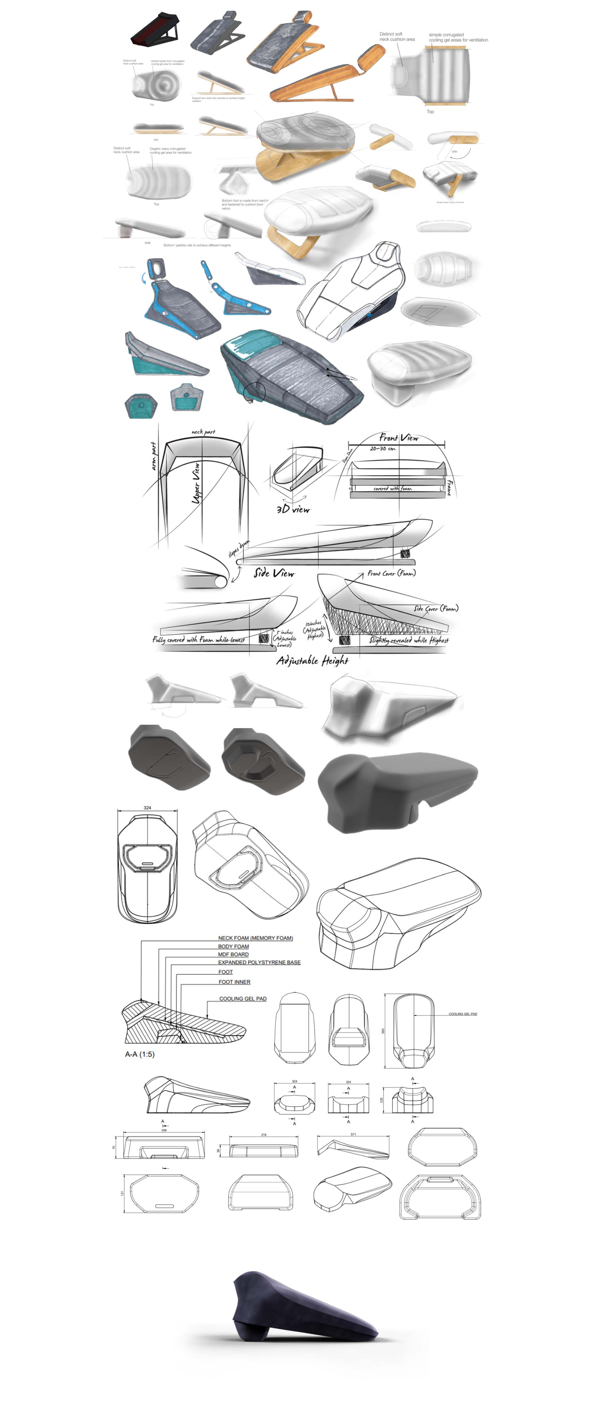 Prone Cushion（プローンクッション）のデザインプロセス